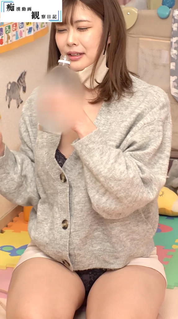 【ベビマ教室痴かん】ミニスカ豊乳ママ 27歳Gカップ-9