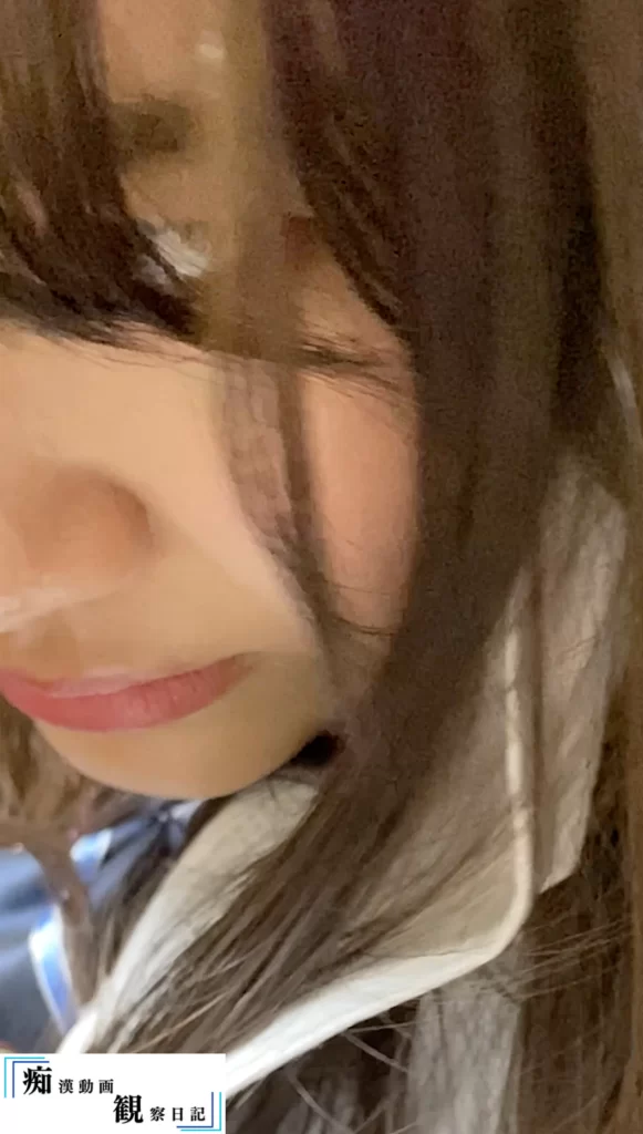 [乗車記録50/吐息音声有]青チェ女子校生...紫紐パンのマシュマロ爆乳ちゃん-29