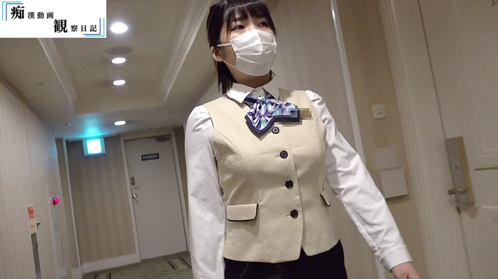 【ホテルマン】【交渉痴かん】途中から…!粛々と交渉を受け入れ、自らくぱぁしてベッドで追撃大成功【4K高画質】-3