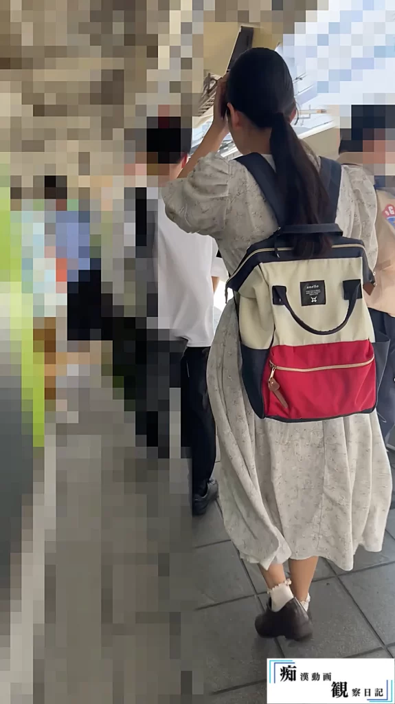 [音声有/つきまとい]2区間追いかけられてヤラれたあのKを土曜日の私服姿をつきまとって狙い撃ち。-2