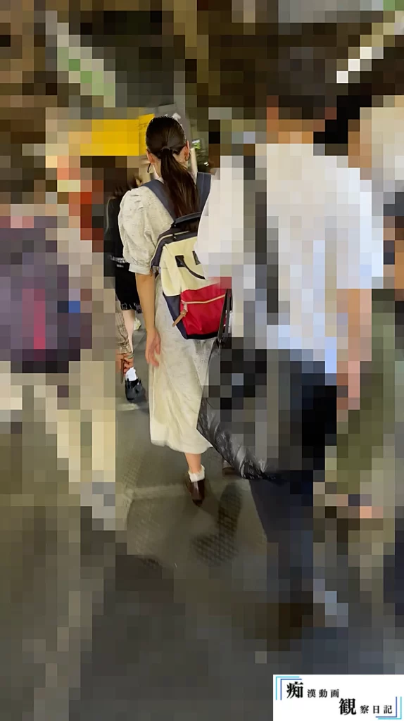 [音声有/つきまとい]2区間追いかけられてヤラれたあのKを土曜日の私服姿をつきまとって狙い撃ち。-38