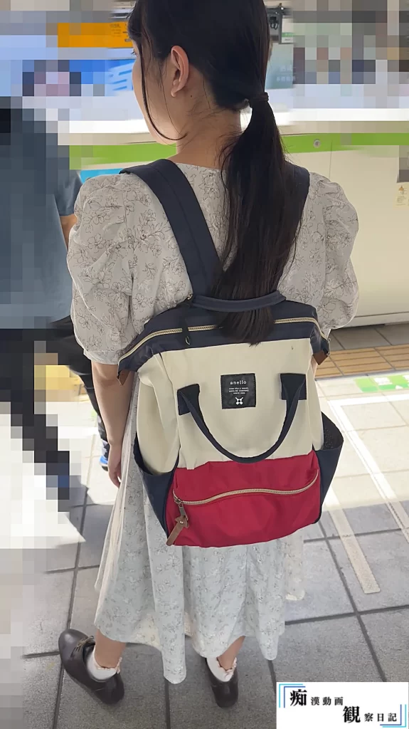 [音声有/つきまとい]2区間追いかけられてヤラれたあのKを土曜日の私服姿をつきまとって狙い撃ち。-4