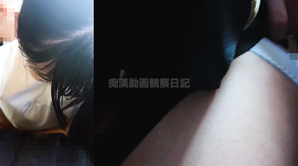 【窃触窃挿フル50分超/私服K】一生忘れない。夏休みに乗った電車での出来事-28