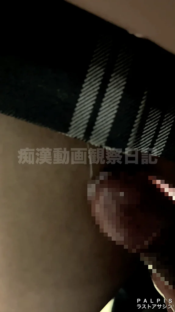 【忍射Ep87】逆さ。ノッコミ。ぶっかけ。汗だくの車内にて-32
