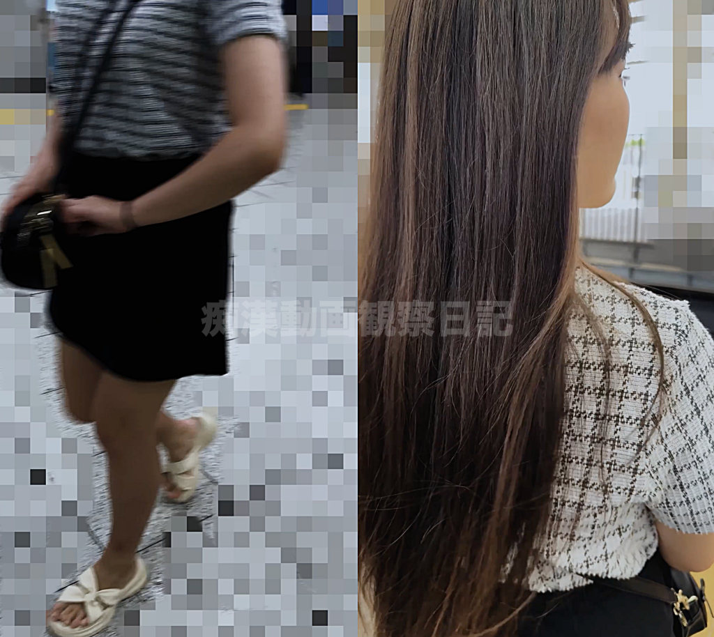 [窃触/私服K]諦めた青春。食い込むロケ乳と和式用便ガニ股イカセ-1