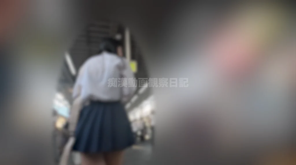 痴かん狂信者 #119【★5】黒髪清楚系美脚ミニスカ娘の純白Pをずらして秘部露出、長時間生マン→指に付着するねっとり白濁液-37