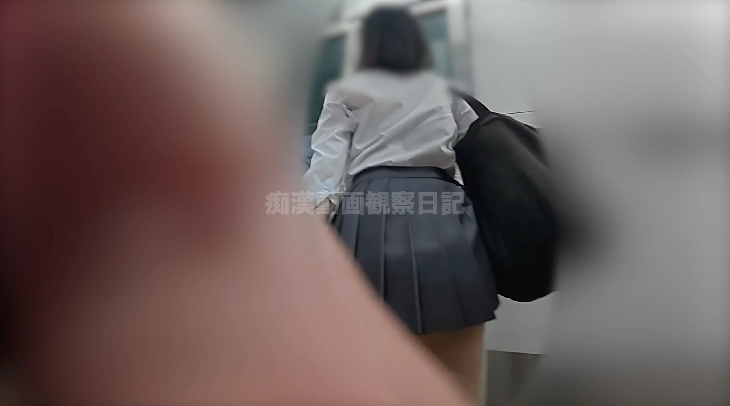 痴かん狂信者 #120【★4】黒髪小柄なミニスカ娘、ピンクサテンP越しに尻揉み、抵抗する手を掴み強引に股間握らせ-29