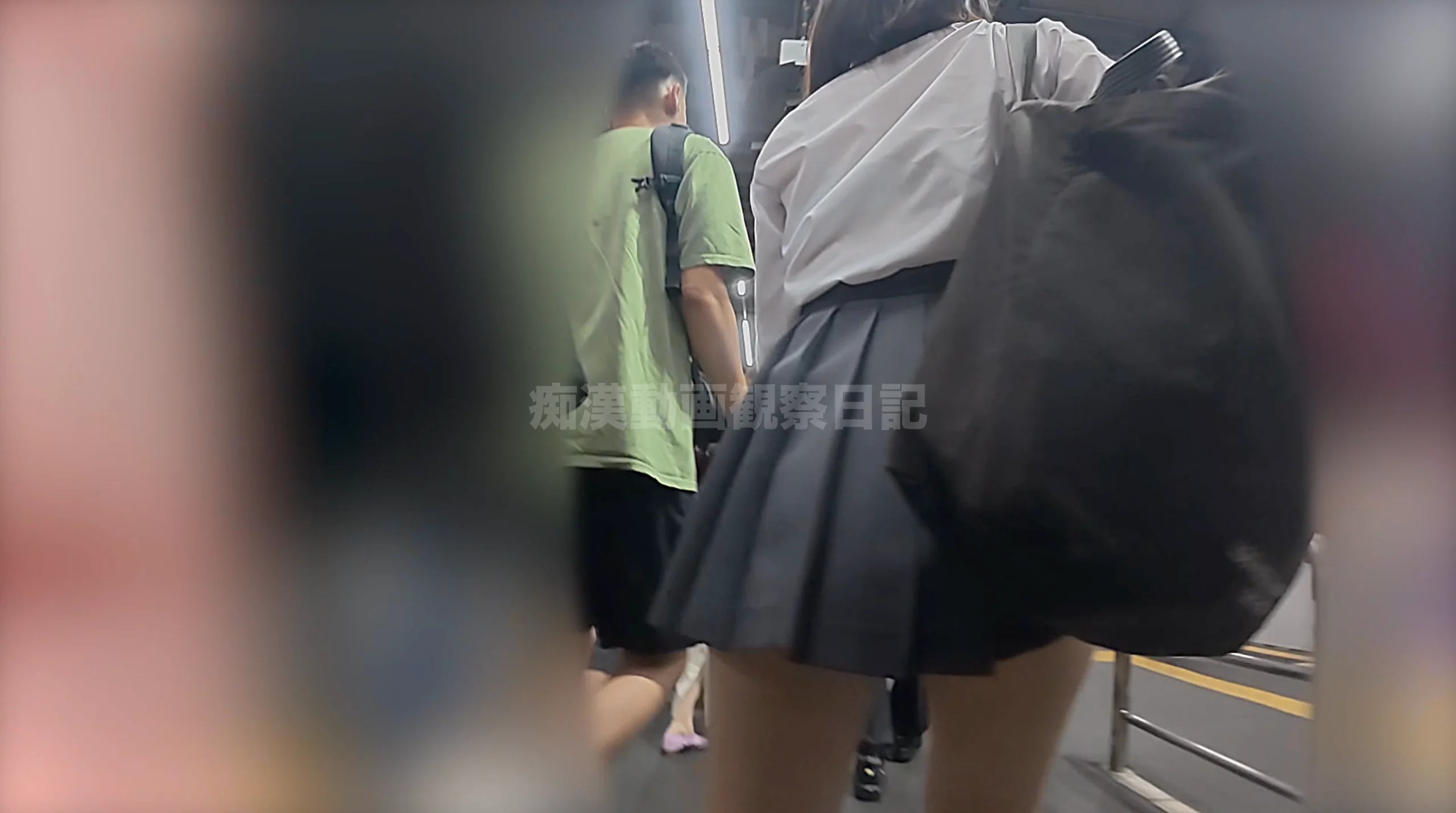 痴かん狂信者 #120【★4】黒髪小柄なミニスカ娘、ピンクサテンP越しに尻揉み、抵抗する手を掴み強引に股間握らせ-30