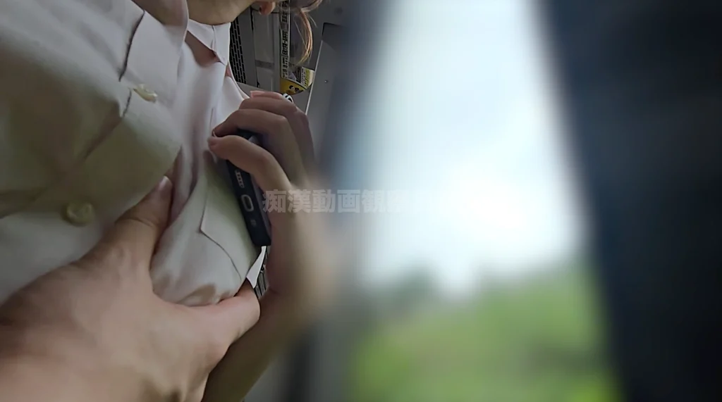 狂信者 #151【★5】推定E～Fカップギャルの巨乳を正面揉み！シャツのボタンを外し、ブラと生乳露出で放心状態！-14