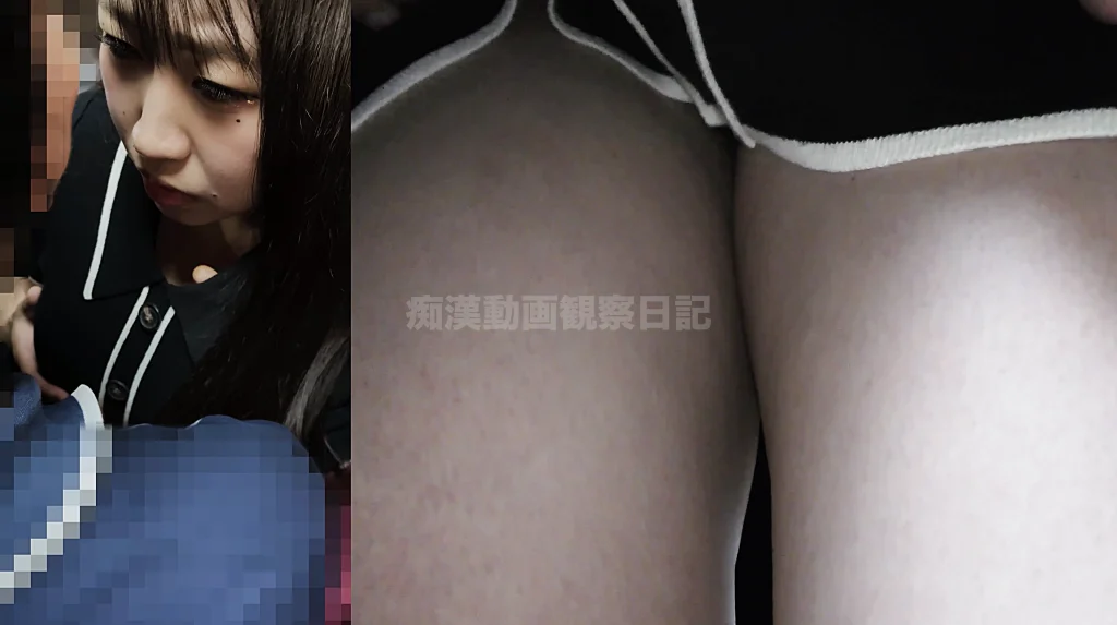 実録満員電車FILE JD編#001 「揉！揉！揉！※挿！」NEWKAWAIIピンクな美巨乳女子-8