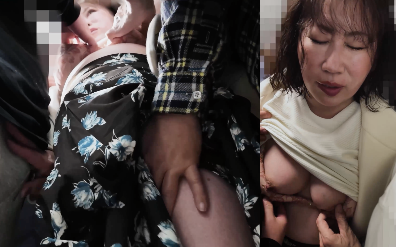 [季物]実録満員電車FILE 熟女編#001 絶対遅刻してはいけない入学式同伴。愛する吾子の傍で。-0