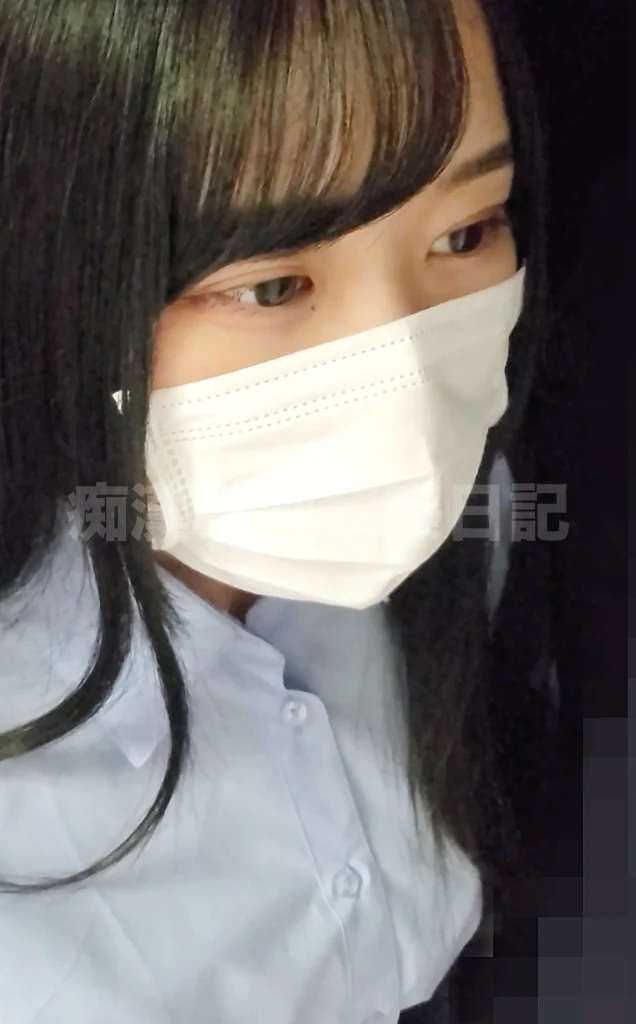 [乗車記録179] ロング黒髪・清楚系巨乳現役個体-3