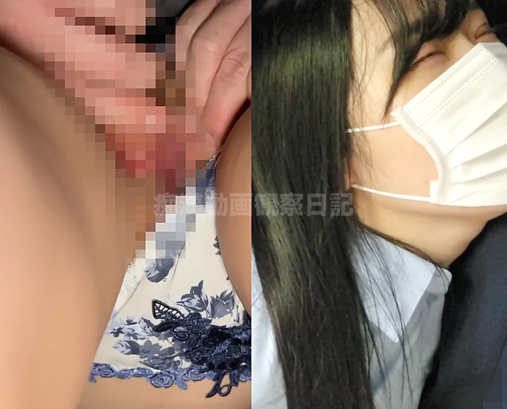 [乗車記録179] ロング黒髪・清楚系巨乳現役個体-36