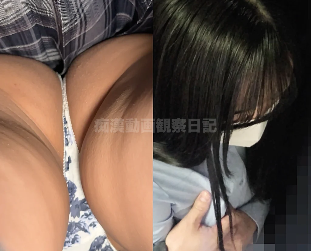 [乗車記録179] ロング黒髪・清楚系巨乳現役個体-6