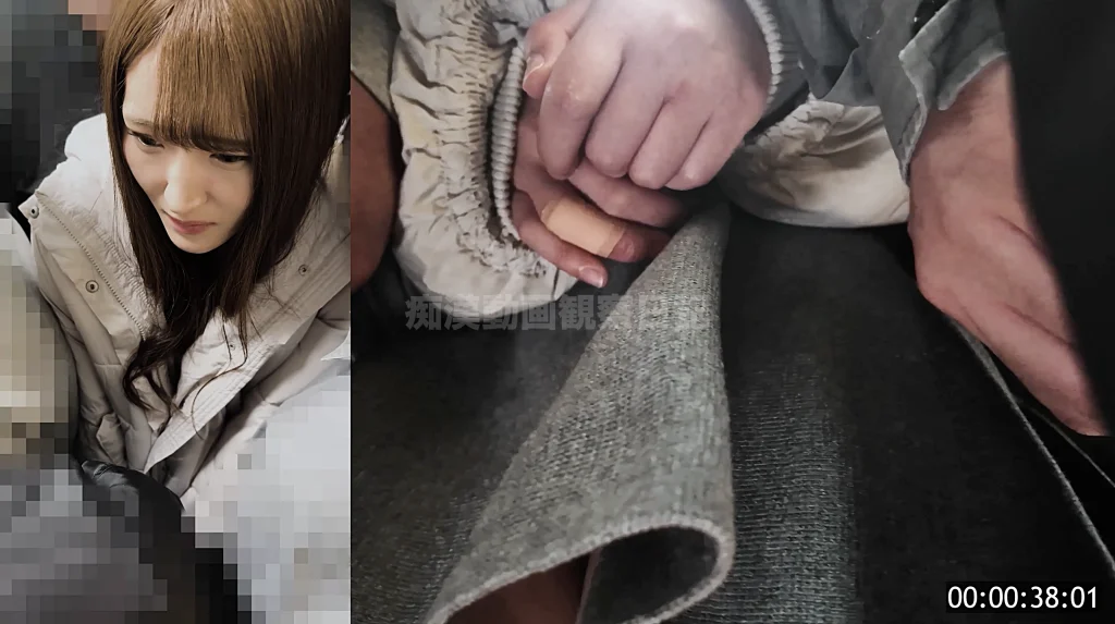令8)#40 Toilet我慢中の女子大生が被触に遭って悶絶失速-1