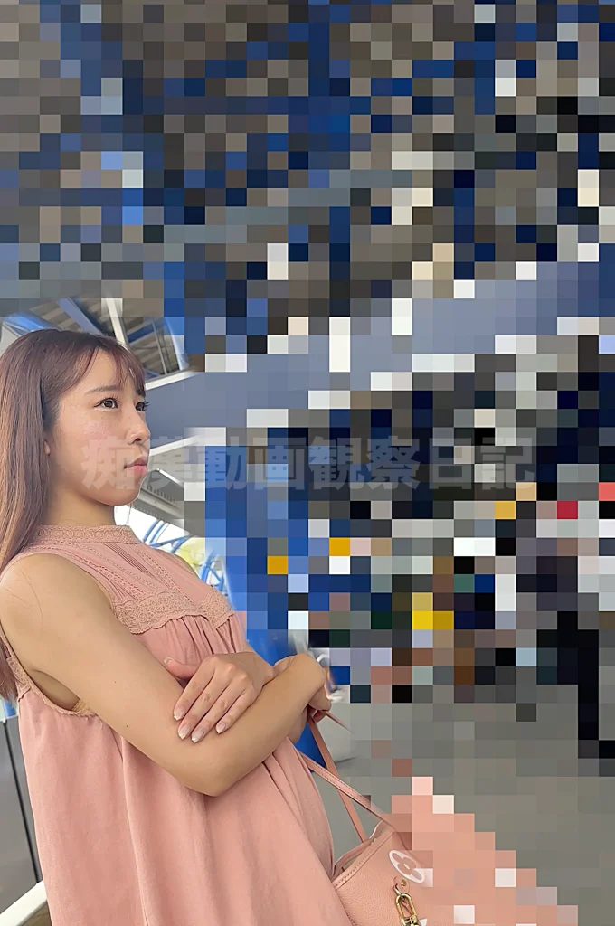 [乗車記録185]ハイブラバッグ保持のお嬢様風OK個体-2